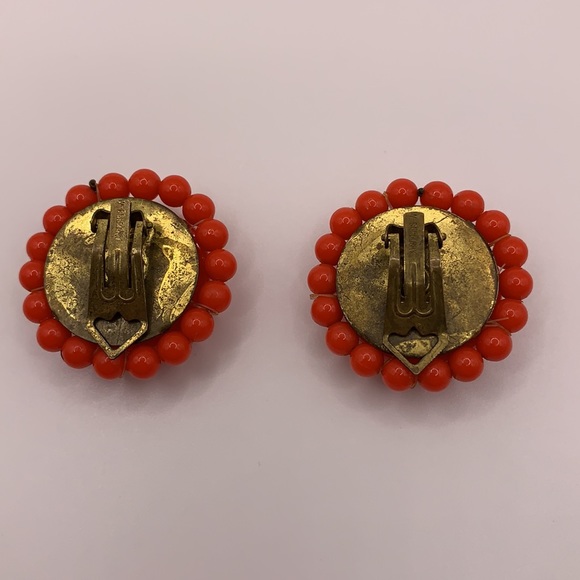 Assorted Ring Lot & Red Flower Earrings - Picture 12 of 12